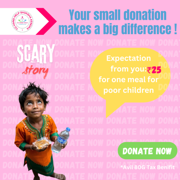 "Small Amount, Big Impact: Nourish an Orphan with ₹25!"